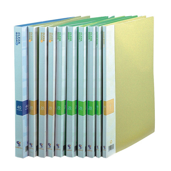 DISPLAY BOOK W/ SPINE POCKET