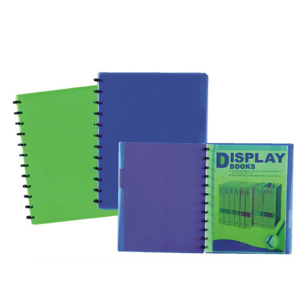 REFILL BUTTON DISPLAY BOOK W/ INDES TAB