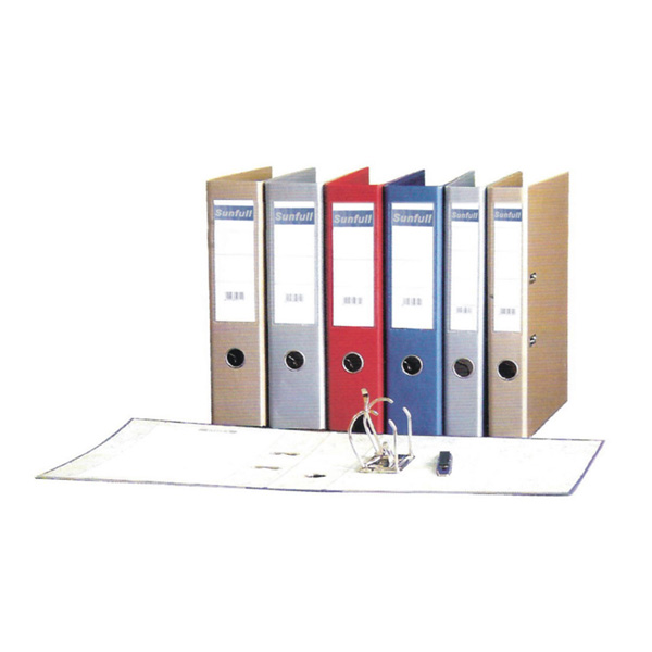 METALLLIC PVC/PAPER LEVER ARCH FILE