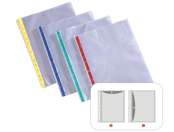 COLOR EDGE  SHEET PROTECTOR